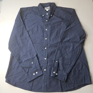 Amazon Essentials Men's Long-Sleeve Slim-Fit Stretch Poplin Shirt XXL